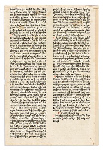 Voragine, Jacobus de (1230-1298) Legenda aurea sanctorum, sive Lombardica historia [Edition in German] Leben der Heiligen: Winterteil u